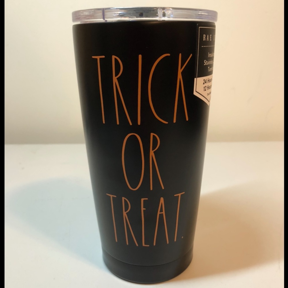 NWT Rae Dunn Trick or Treat Insulated Tumbler